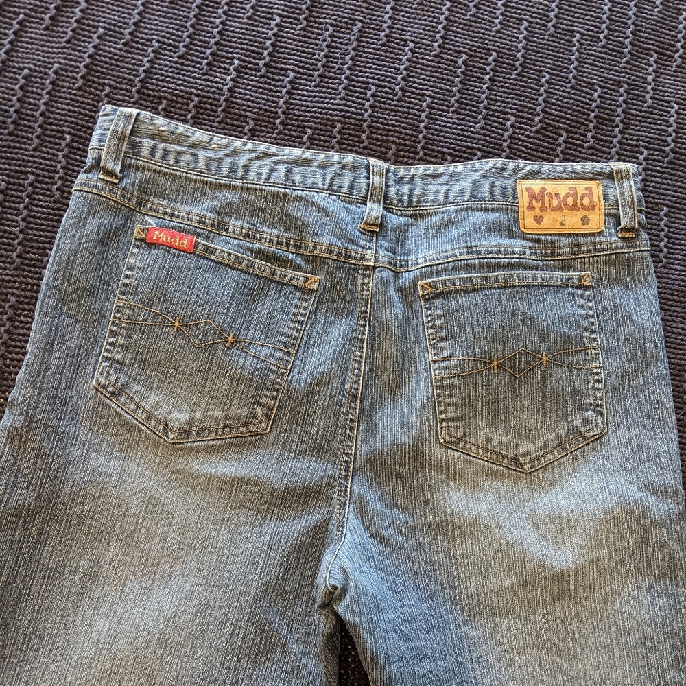 Y2K Mudd Jeans High Rise Bootcut Sz 11 NWOT - Picture 10 of 13